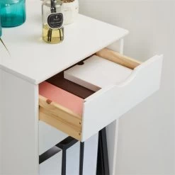 Rollcontainer KANO Mit 2 Schubladen Und 1 Ablagefach In Weiß -Möbel Verkauf 2114 AC4