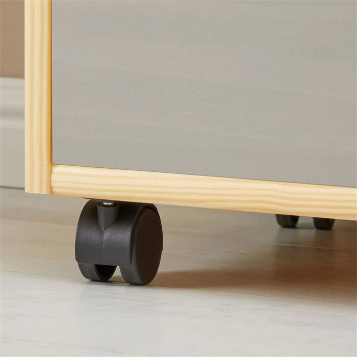Rollcontainer LAGOS Mit 5 Schubladen In Natur/grau 6 Rollcontainer LAGOS Mit 5 Schubladen In Natur/grau – Bild 6