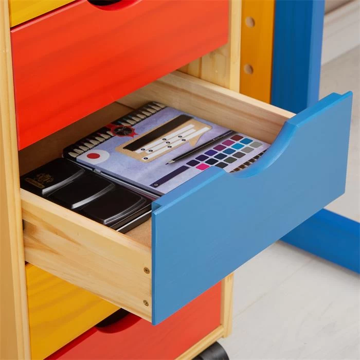 Rollcontainer LAGOS Mit 5 Schubladen Bunt 4 Rollcontainer LAGOS Mit 5 Schubladen Bunt – Bild 4