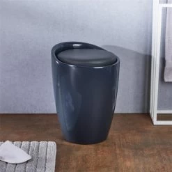 Badhocker DANIEL Mit Stauraum Grau -Möbel Verkauf 30205 A0 1N