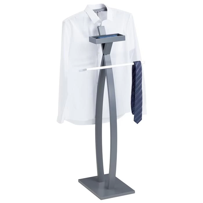 Herrendiener ROBIN Mit Hosenbügel In Grau 1 Herrendiener ROBIN Mit Hosenbügel In Grau