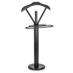 Herrendiener MATTEO Mit Ablage Und Bügelteil, In Schwarz