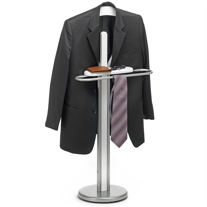 Herrendiener FABIO In Weiß/alufarben 2 Herrendiener FABIO In Weiß/alufarben – Bild 2