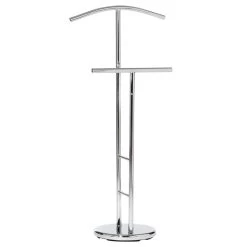 Herrendiener LAURENZ Mit Hosenbügel, Chrom