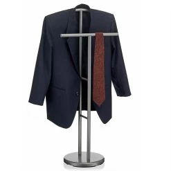 Herrendiener LAURENZ Mit Hosenbügel, Grau 5 Herrendiener LAURENZ Mit Hosenbügel, Grau -Möbel Verkauf 30574 1