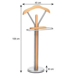 Herrendiener FABIO In Buchefarben -Möbel Verkauf 3057 2
