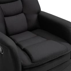 Fernsehsessel RELAJO Mit Stoffbezug In Schwarz 11 Fernsehsessel RELAJO Mit Stoffbezug In Schwarz -Möbel Verkauf 31122 14