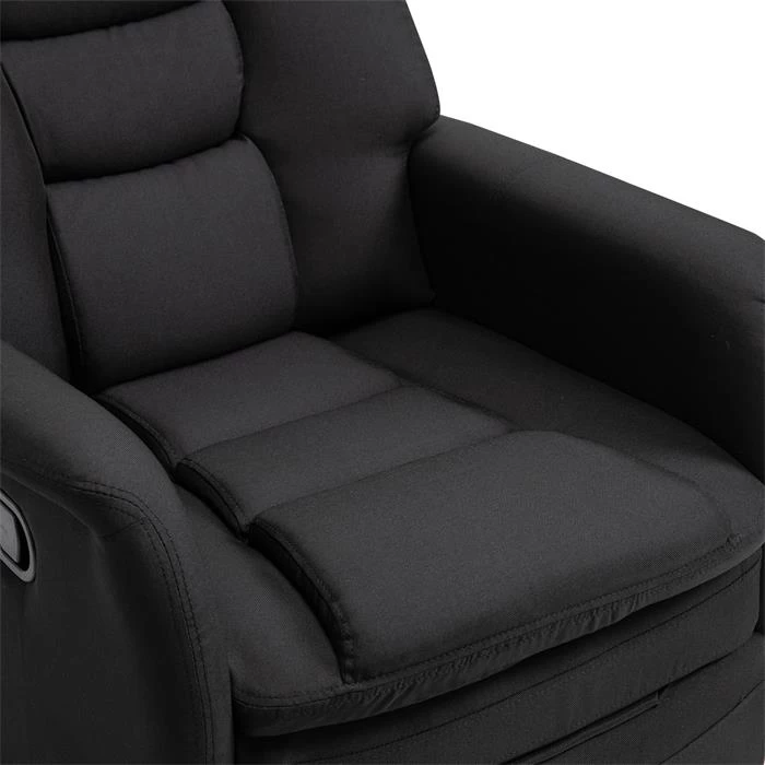 Fernsehsessel RELAJO Mit Stoffbezug In Schwarz 6 Fernsehsessel RELAJO Mit Stoffbezug In Schwarz – Bild 6