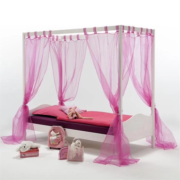 Himmelbett NADINE 90x200 Cm 2 Himmelbett NADINE 90x200 Cm – Bild 2