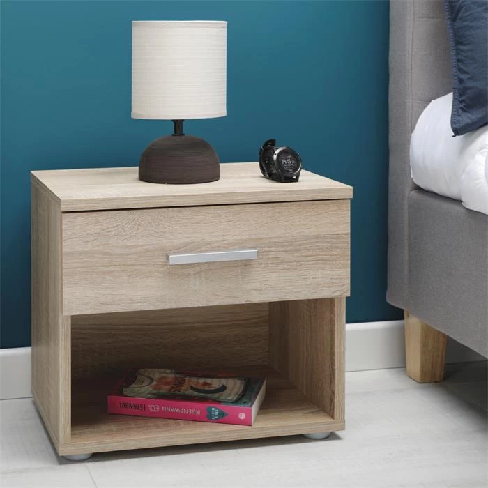 Nachttisch MARY Im 2er Set In Sonoma Eiche 3 Nachttisch MARY Im 2er Set In Sonoma Eiche – Bild 3