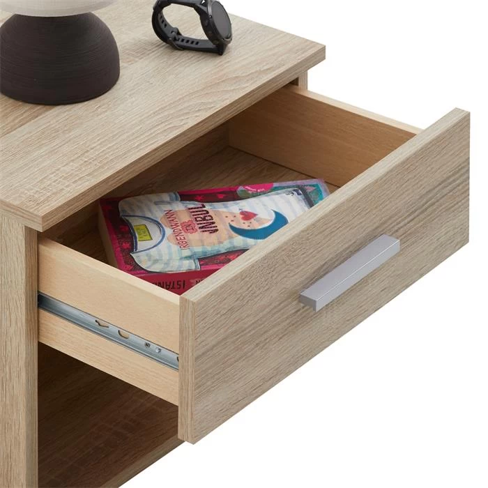 Nachttisch MARY Im 2er Set In Sonoma Eiche 4 Nachttisch MARY Im 2er Set In Sonoma Eiche – Bild 4