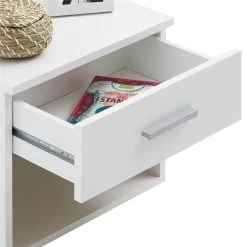 Nachttisch MARY Im 2er Set In Hochglanz Weiß 7 Nachttisch MARY Im 2er Set In Hochglanz Weiß -Möbel Verkauf 51143 3 1