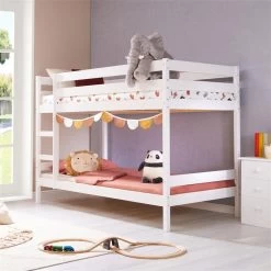 Etagenbett FELIX, Kiefer Massiv In Weiss 9 Etagenbett FELIX, Kiefer Massiv In Weiss -Möbel Verkauf 7002 AC2