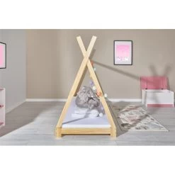 Tipibett Hausbett ELIN 90 X 200 Cm Aus Kiefer In Natur -Möbel Verkauf 7007 A1