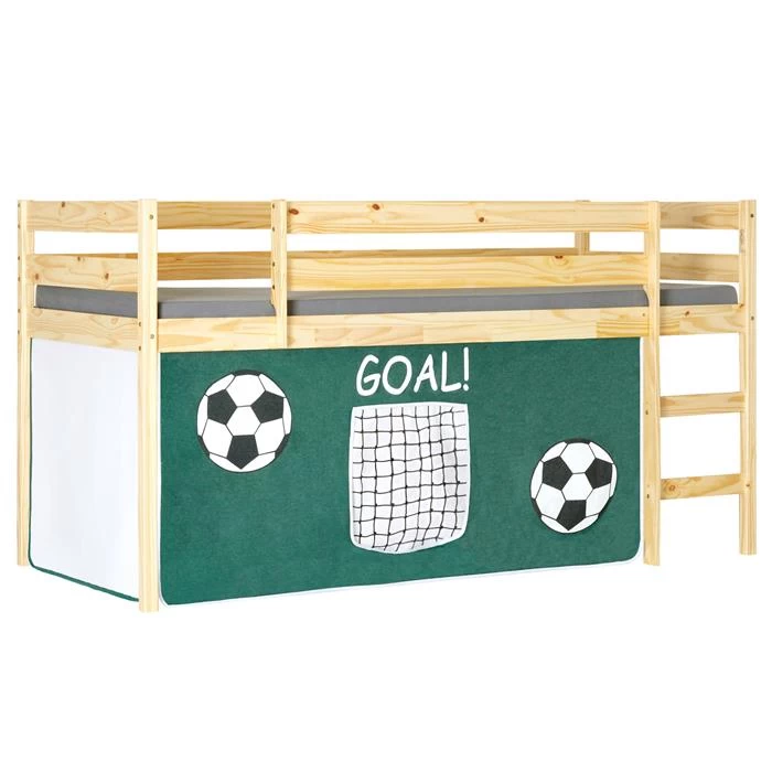 Vorhang GOAL Mit Fussball Motiv 1 Vorhang GOAL Mit Fussball Motiv