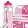 Turm PRINZESSIN Zu Bett Mit Rutsche, Pink/rosa