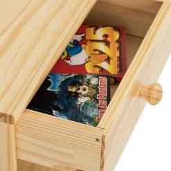 Nachttisch MORITZ Aus Kiefer Mit 1 Schublade, Natur 7 Nachttisch MORITZ Aus Kiefer Mit 1 Schublade, Natur -Möbel Verkauf 7056 4