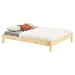 Futonbett TAIFUN Aus Kiefer Natur In 140 X 190 Cm