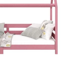 Hausbett FINA In 90 X 200 Cm Aus Massiver Kiefer In Rosa -Möbel Verkauf 71343 5