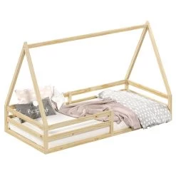 Hausbett SILA In 90 X 200 Aus Massiver Kiefer In Naturfarben -Möbel Verkauf 71360 2