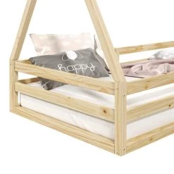 Hausbett SILA In 90 X 200 Aus Massiver Kiefer In Naturfarben -Möbel Verkauf 71360 4