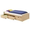 Bett Mit Stauraum MIA 90x200 Cm, Kiefer In Buchefarben