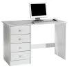 Schreibtisch ARNE Mit 4 Schubladen In Weiß