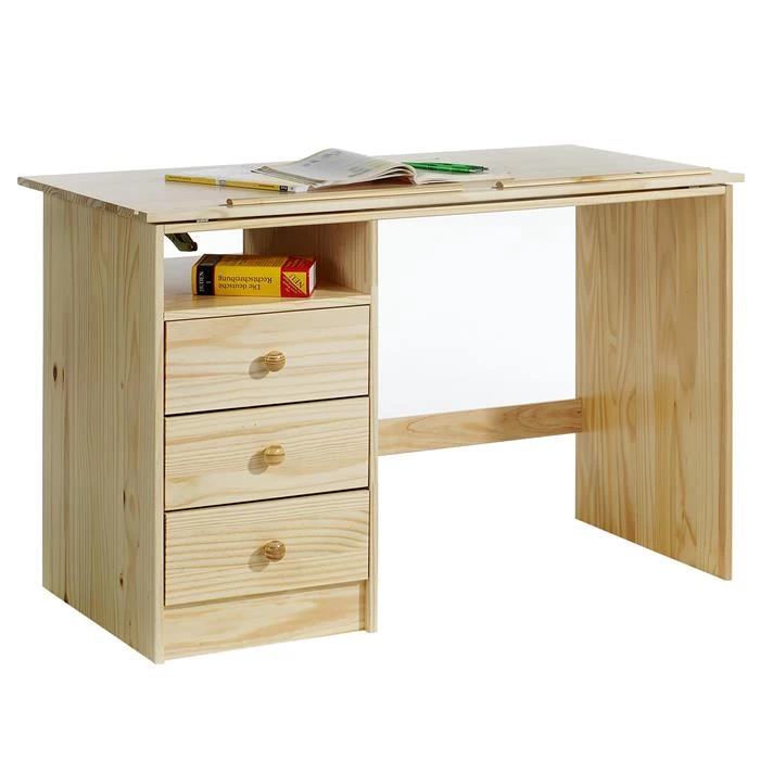 Kinderschreibtisch KEVIN Neigungsverstellbar Natur 2 Kinderschreibtisch KEVIN Neigungsverstellbar Natur – Bild 2