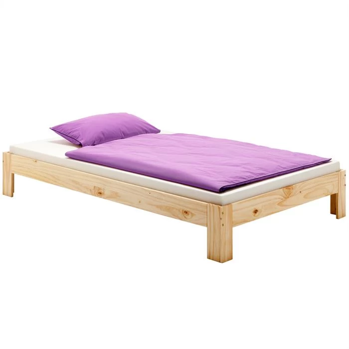 Futonbett Thomas 90 X 190 Cm Natur Lackiert 1 Futonbett Thomas 90 X 190 Cm Natur Lackiert