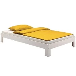 Futonbett Thomas 140 X 190 Cm Weiß