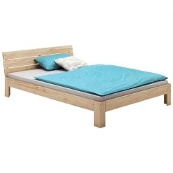 Massivholzbett THOMAS 140x200 Cm, In Natur