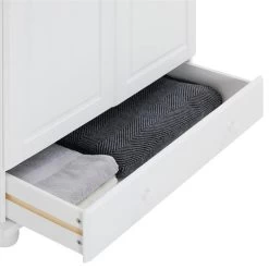 Kleiderschrank BERGEN Mit 2 Türen, Kiefer Weiß 9 Kleiderschrank BERGEN Mit 2 Türen, Kiefer Weiß -Möbel Verkauf 8071 3