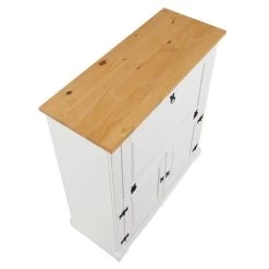 Weinschrank TEQUILA, Kiefer Massiv Weiß/braun, Mexiko Möbel 9 Weinschrank TEQUILA, Kiefer Massiv Weiß/braun, Mexiko Möbel -Möbel Verkauf 81266 4 N