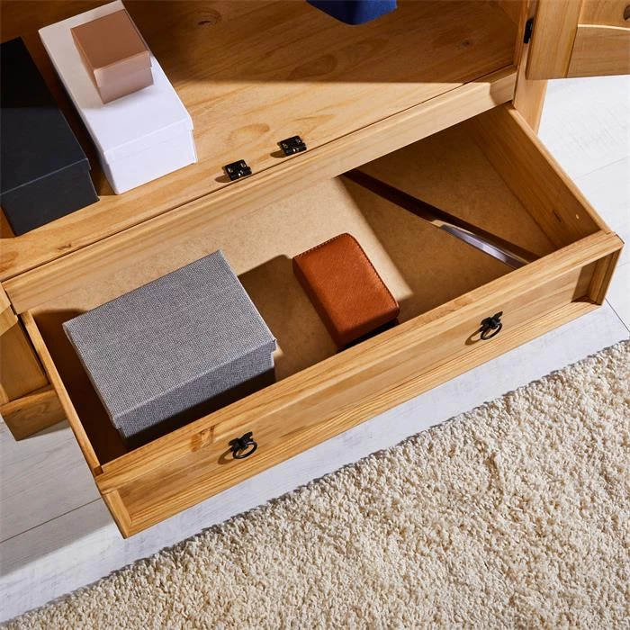 Kleiderschrank TEQUILA, Kiefer Massiv, Mexiko 4 Kleiderschrank TEQUILA, Kiefer Massiv, Mexiko – Bild 4