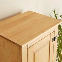 Schuhschrank TEQUILA, Kiefer Massiv, Mit 2 Schubladen Und 8 Fächer, Mexiko -Möbel Verkauf 81324 AC4