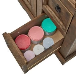 Brotschrank TEQUILA,Kiefer Massiv Braun, Mexiko Stil -Möbel Verkauf 81428 7