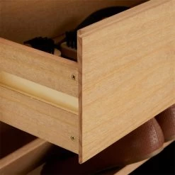 Schuhkipper BASIL Mit 2 Kipper In Braun, Kiefer Massiv -Möbel Verkauf 84006 5