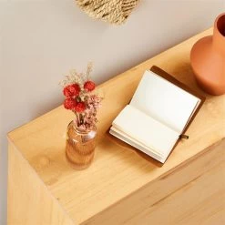 Schuhkipper BASIL Mit 2 Kipper In Braun, Kiefer Massiv -Möbel Verkauf 84006 A0 4N