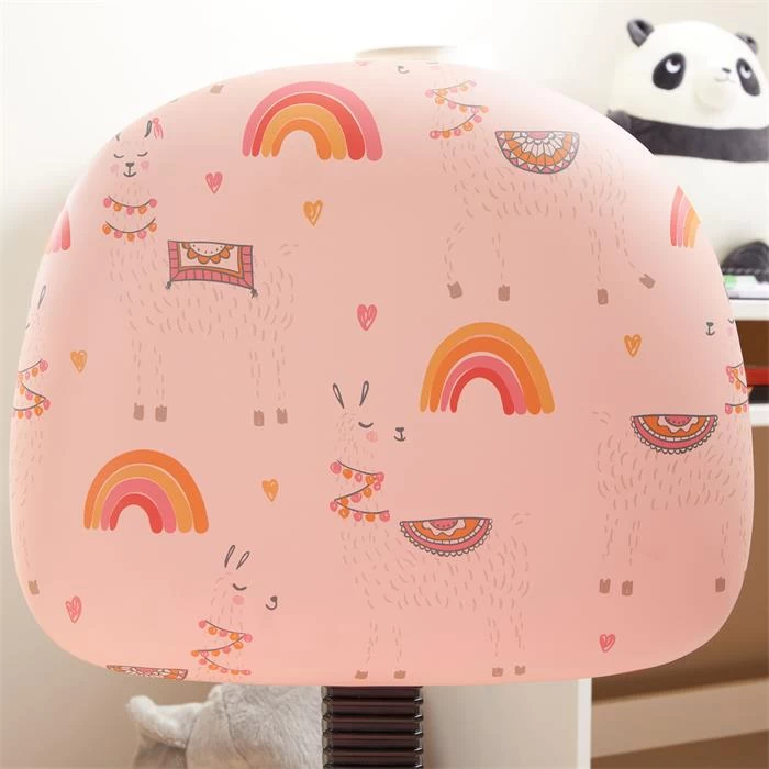 Drehstuhl ALPACA Für Kinder, Höhenverstellbar, Kunstleder In Pink 4 Drehstuhl ALPACA Für Kinder, Höhenverstellbar, Kunstleder In Pink – Bild 4
