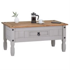 Mexico Couchtisch RAMON, Kiefer Massiv