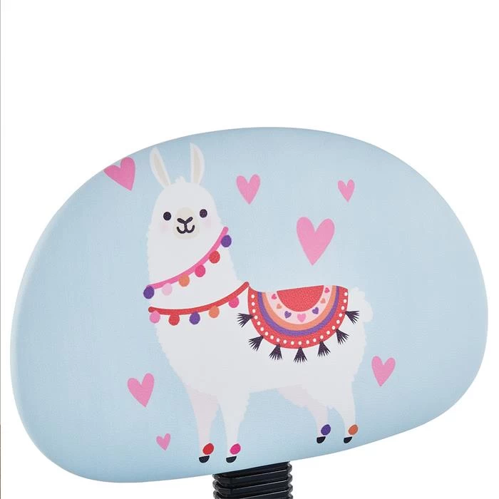 Drehstuhl ALPACA Für Kinder, Höhenverstellbar, Kunstleder In Hellblau 3 Drehstuhl ALPACA Für Kinder, Höhenverstellbar, Kunstleder In Hellblau – Bild 3