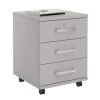 Rollcontainer VANCOUVER In Grau Mit 3 Schubladen