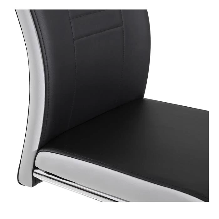 4er Esszimmerstuhl Set LOANO In Schwarz 2 4er Esszimmerstuhl Set LOANO In Schwarz – Bild 2