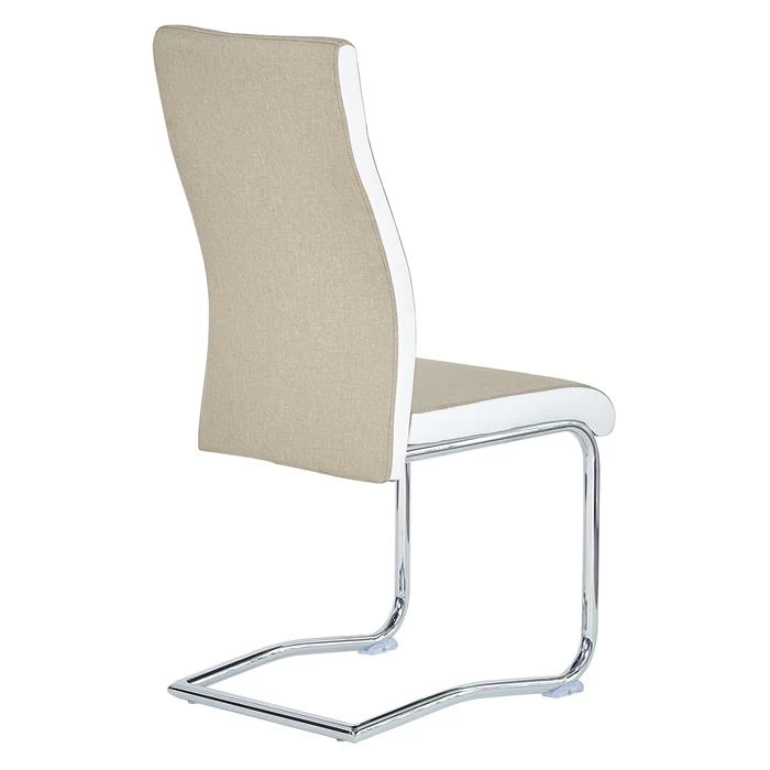 Esszimmerstuhl ALBA Im 4er Set In Beige-weiß 4 Esszimmerstuhl ALBA Im 4er Set In Beige-weiß – Bild 4