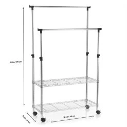 Garderobenwagen ROPA Mit 2 Ablagefächern -Möbel Verkauf 93934 3