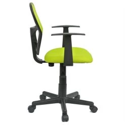 Kinderdrehstuhl STUDIO In Grün Mit Armlehnen -Möbel Verkauf 93960 2