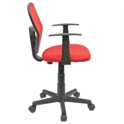 Kinderdrehstuhl STUDIO In Rot Mit Armlehnen -Möbel Verkauf 93963 2