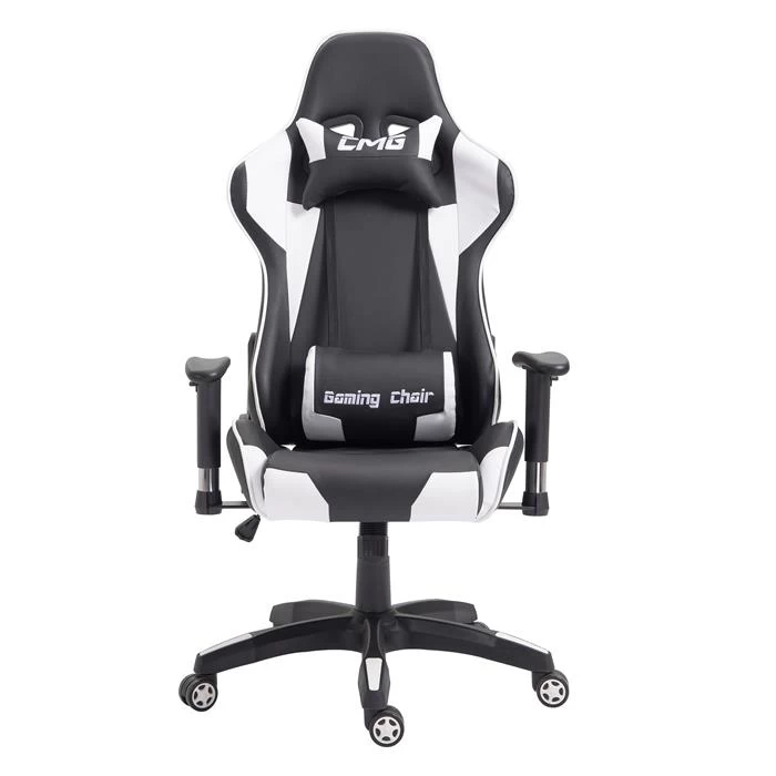 Bürodrehstuhl GAMING In Schwarz/weiß 2 Bürodrehstuhl GAMING In Schwarz/weiß – Bild 2