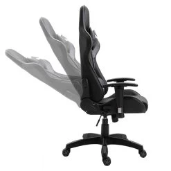 Bürodrehstuhl GAMING In Schwarz/grau -Möbel Verkauf 93972 2 N