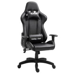 Bürodrehstuhl GAMING In Schwarz/schwarz